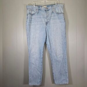 Madewell The Curvy Perfect High Rise Vintage Jeans Boho Size 33